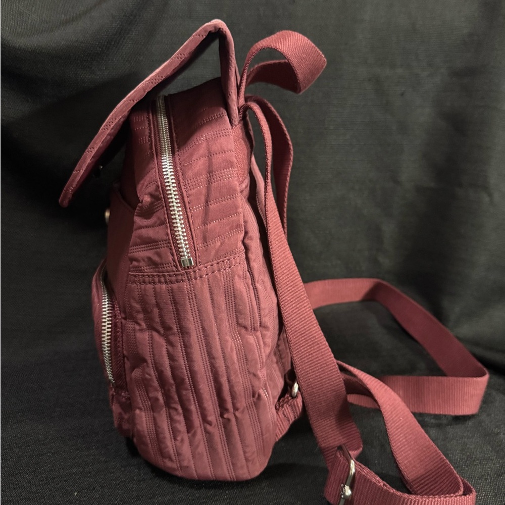 Mint Condition Kipling Maroon Backpack - image 4